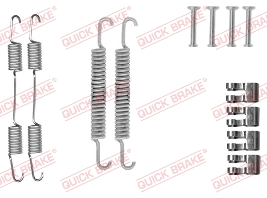 Accessory Kit, brake shoes
